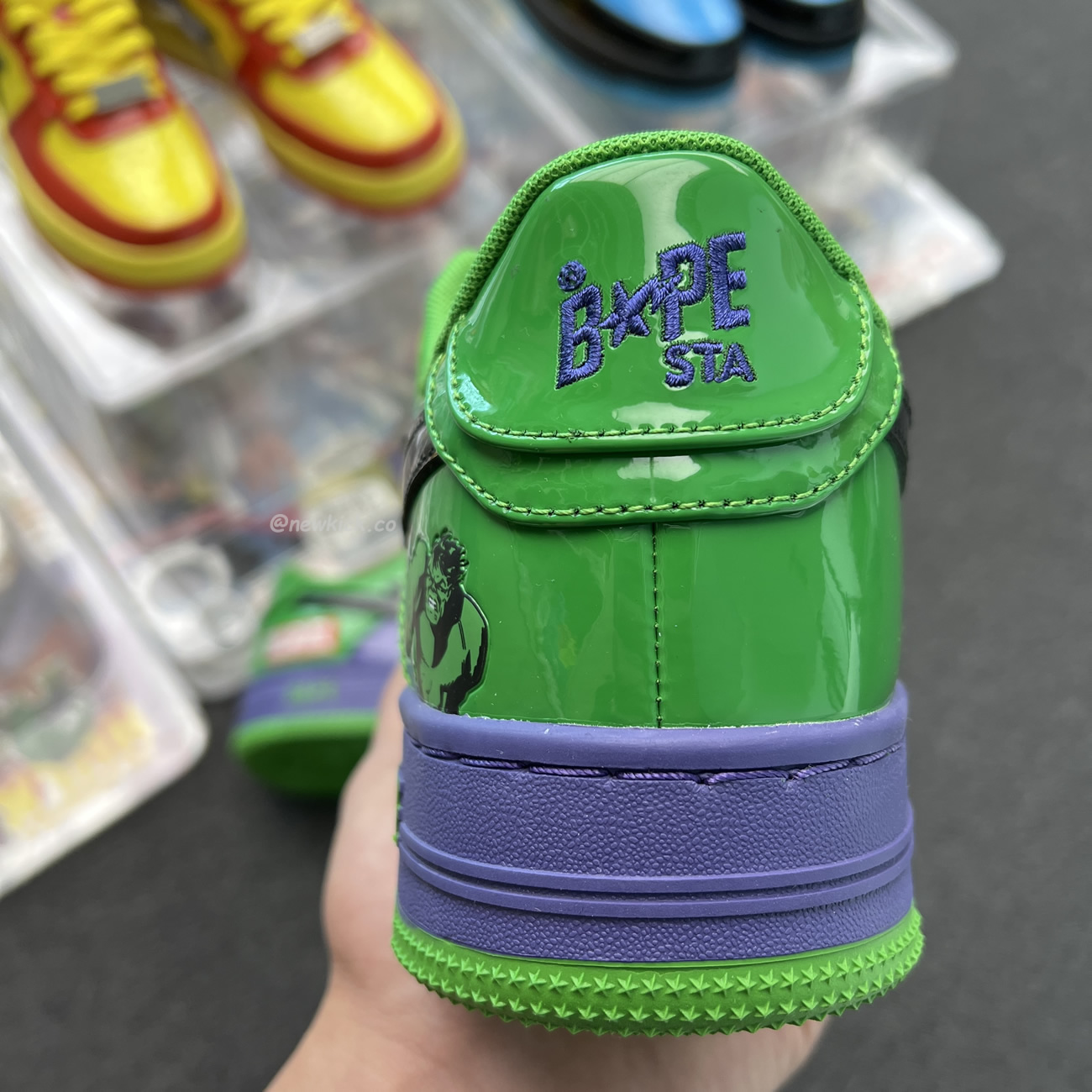 A Bathing Ape Bape Sta Marvel Comics Rocket Raccoon Thor Hulk Captain America Black Widow Iron Man  2022 (17) - www.newkick.vip